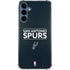 NBA San Antonio Spurs Standard - Black Galaxy A35 5G Clear Case